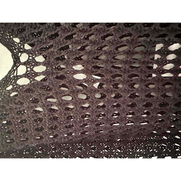 NWT Shade And Shore Dress Womens Size XL Black Sleeveless Mesh V Neck Swim Cover - Picture 2 of 10